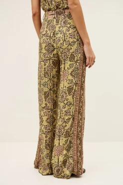 Ba&Sh PALI pantalon large JAUNE Sale