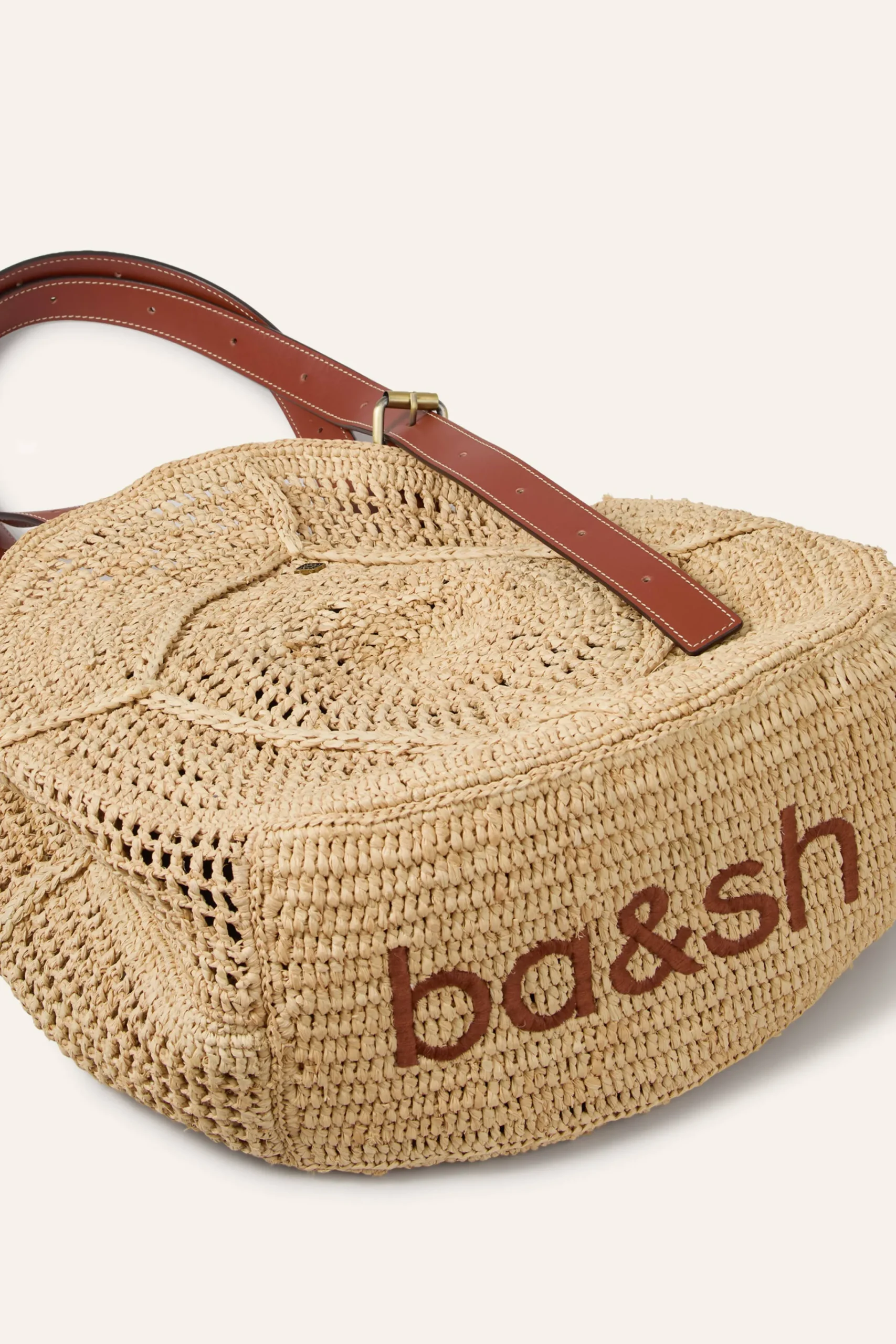 Ba&Sh PALMA panier raphia NATUREL Clearance