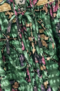 Ba&Sh PAMILA blouse ample VERT Outlet