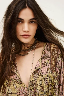 Ba&Sh PAMILA blouse ample JAUNE Outlet