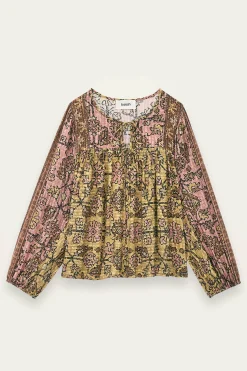 Ba&Sh PAMILA blouse ample JAUNE Outlet