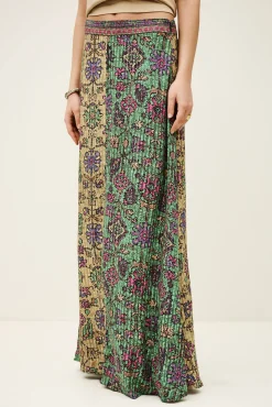 Ba&Sh PARIO jupe midi VERT Clearance