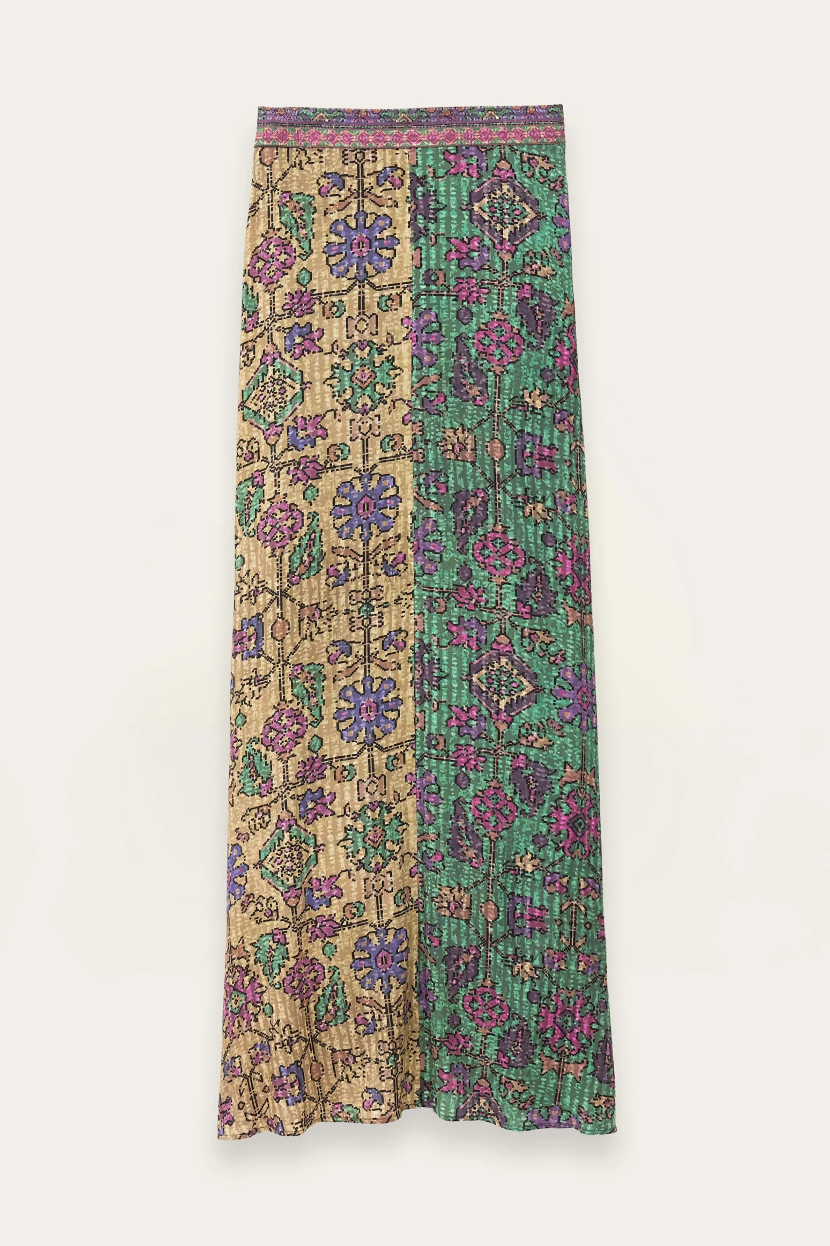 Ba&Sh PARIO jupe midi VERT Clearance