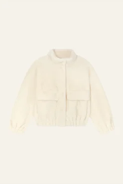 Ba&Sh PAROS veste ample courte ECRU Discount