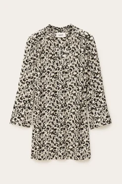 Ba&Sh PERLA robe courte imprimée ECRU Best