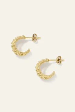 Ba&Sh PERRINE boucles zircon DORE Discount