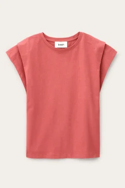 Ba&Sh PIO t-shirt manches courtes ROSE New