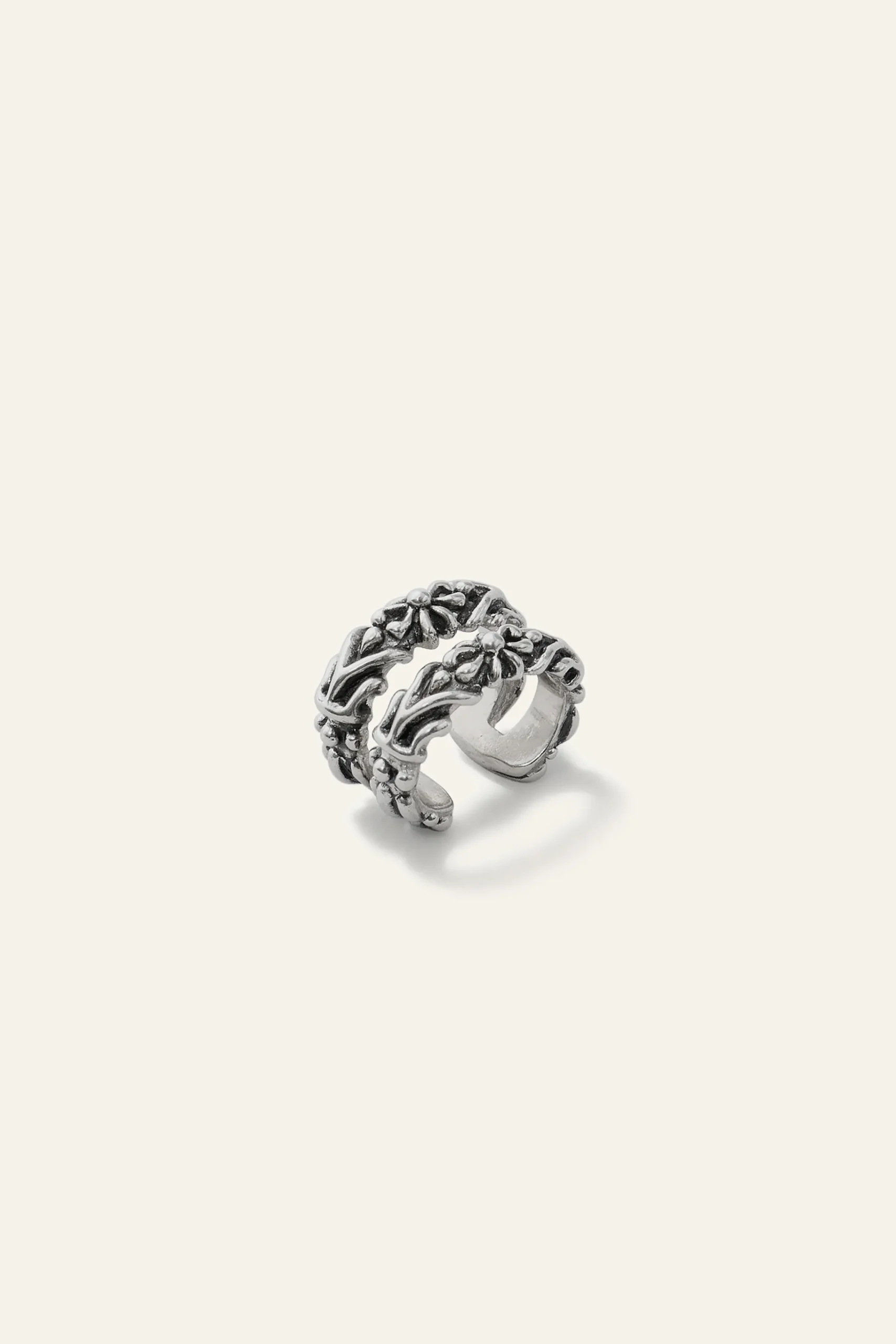Ba&Sh PRUNE earcuff argent GRIS Outlet