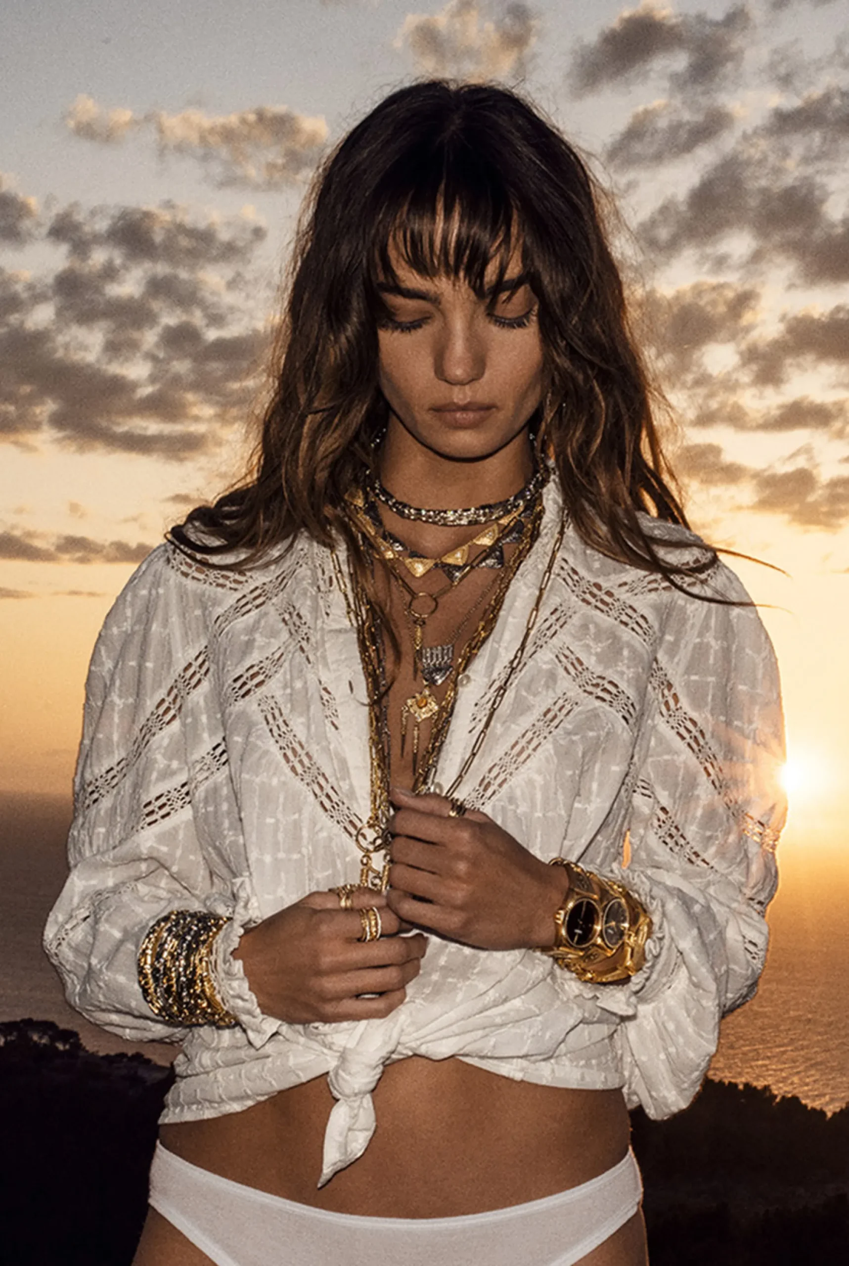 Ba&Sh RESET montre bijou MARRON Online