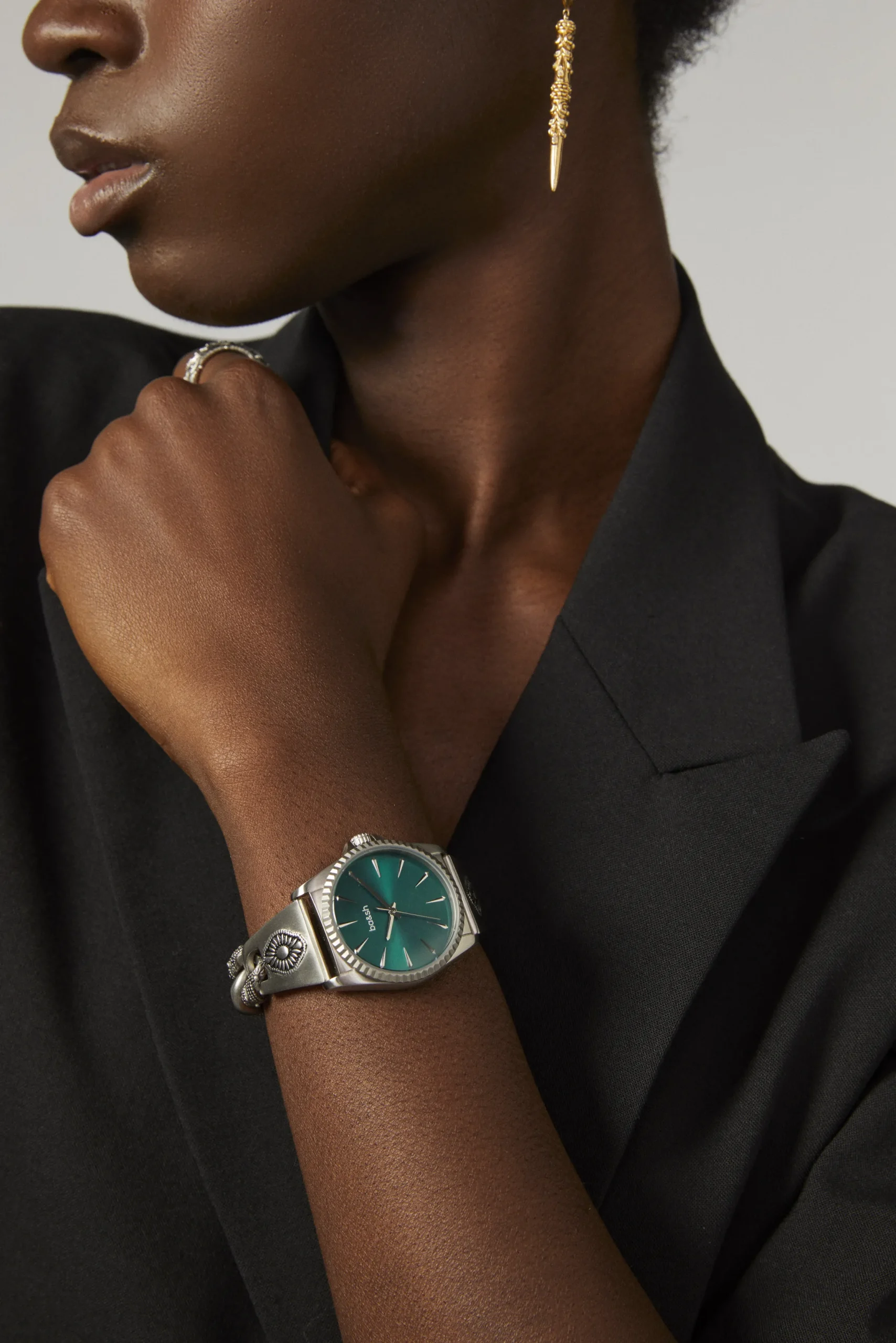Ba&Sh RESET montre-bijou VERT Outlet
