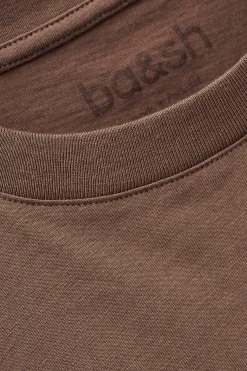 Ba&Sh ROSIE t-shirt basique MARRON Hot