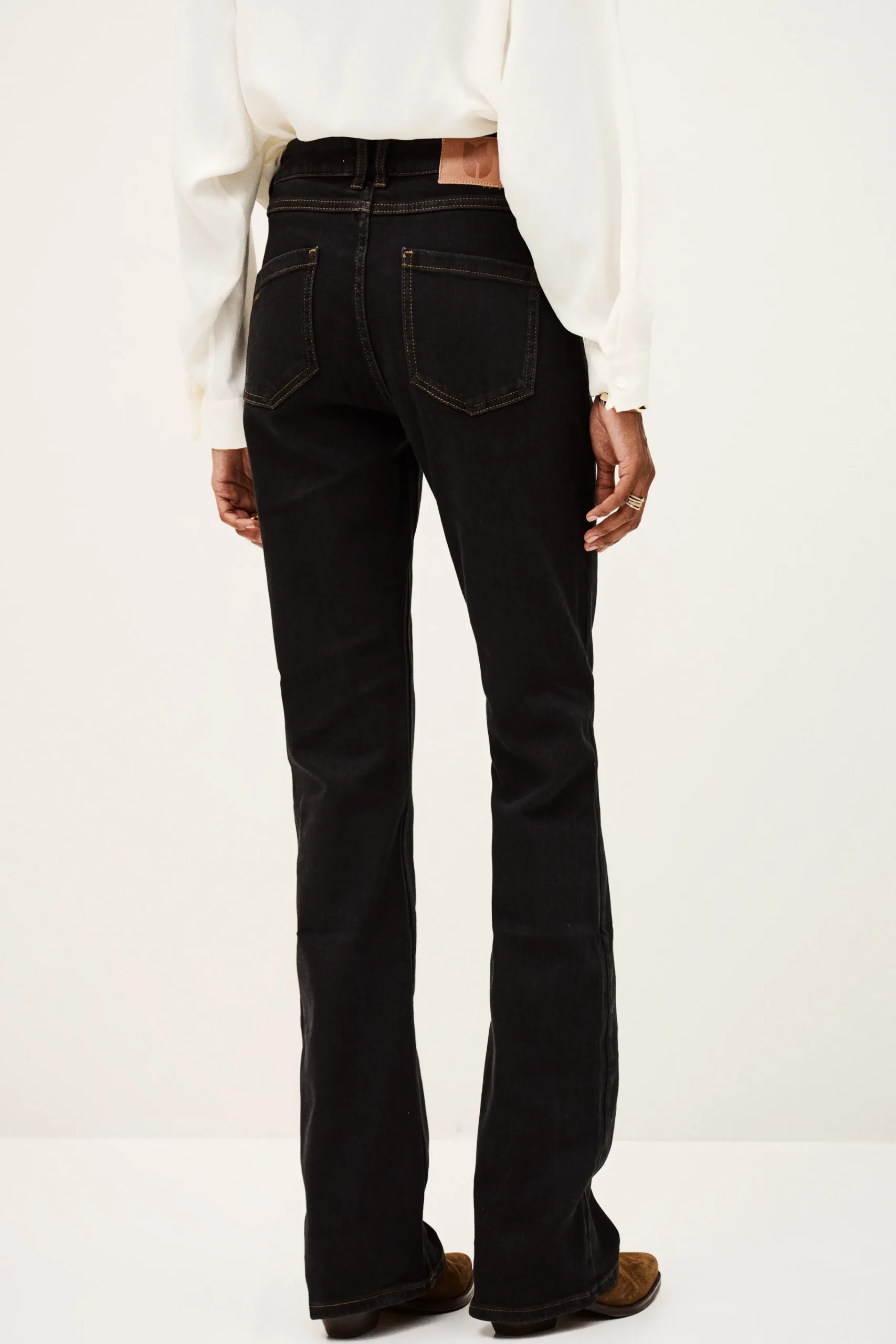Ba&Sh ROSS jeans flare NOIR Clearance