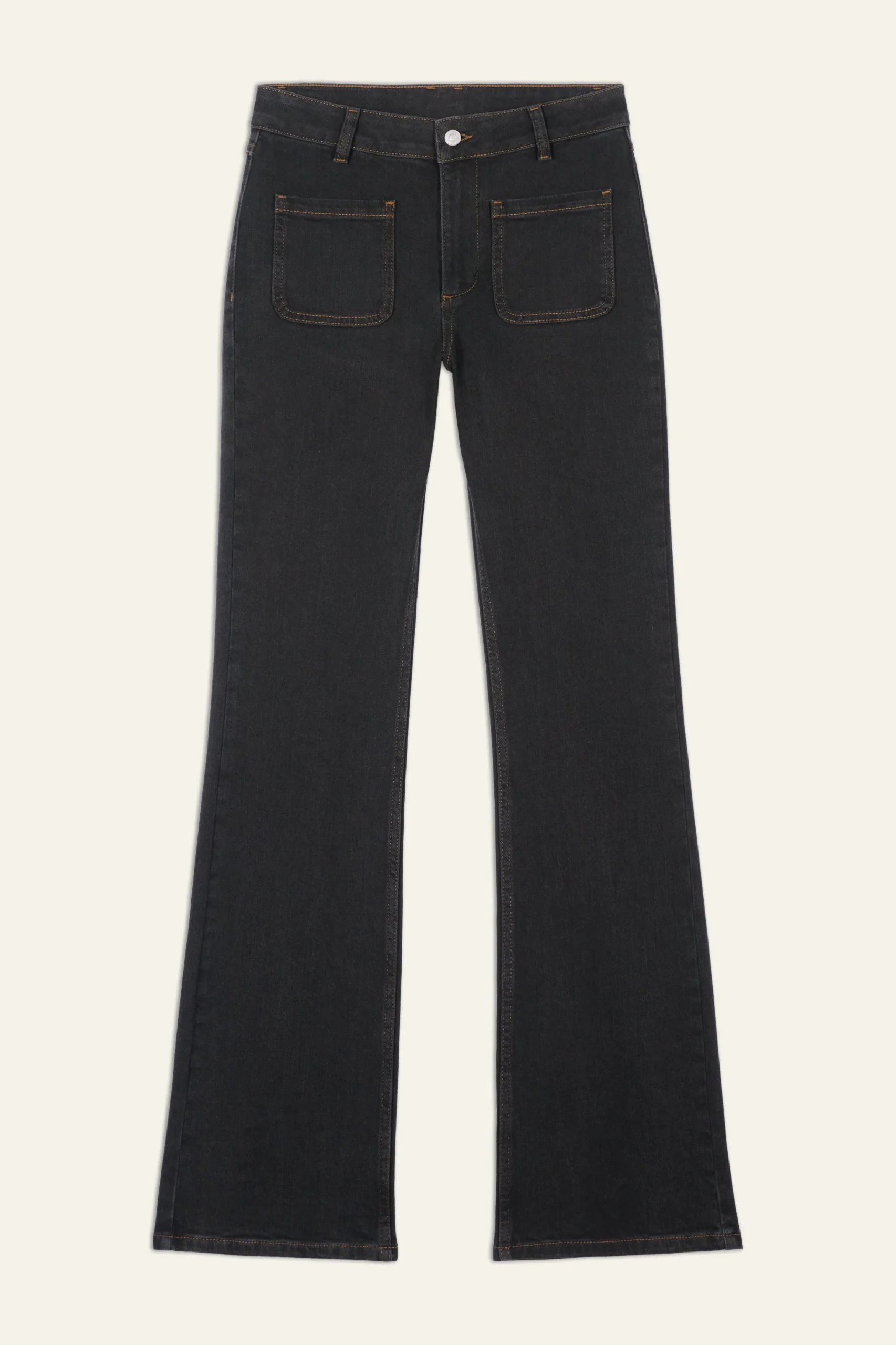 Ba&Sh ROSS jeans flare NOIR Clearance
