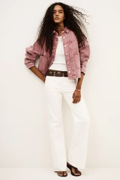 Ba&Sh RUNO veste denim ROSE Online