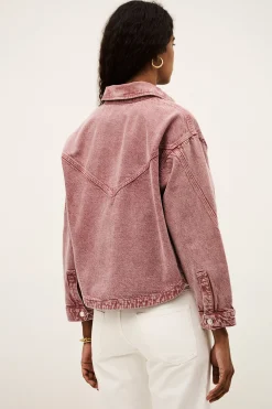 Ba&Sh RUNO veste denim ROSE Online
