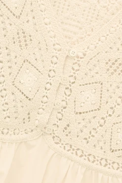 Ba&Sh SALVI blouse manches courtes ECRU Online