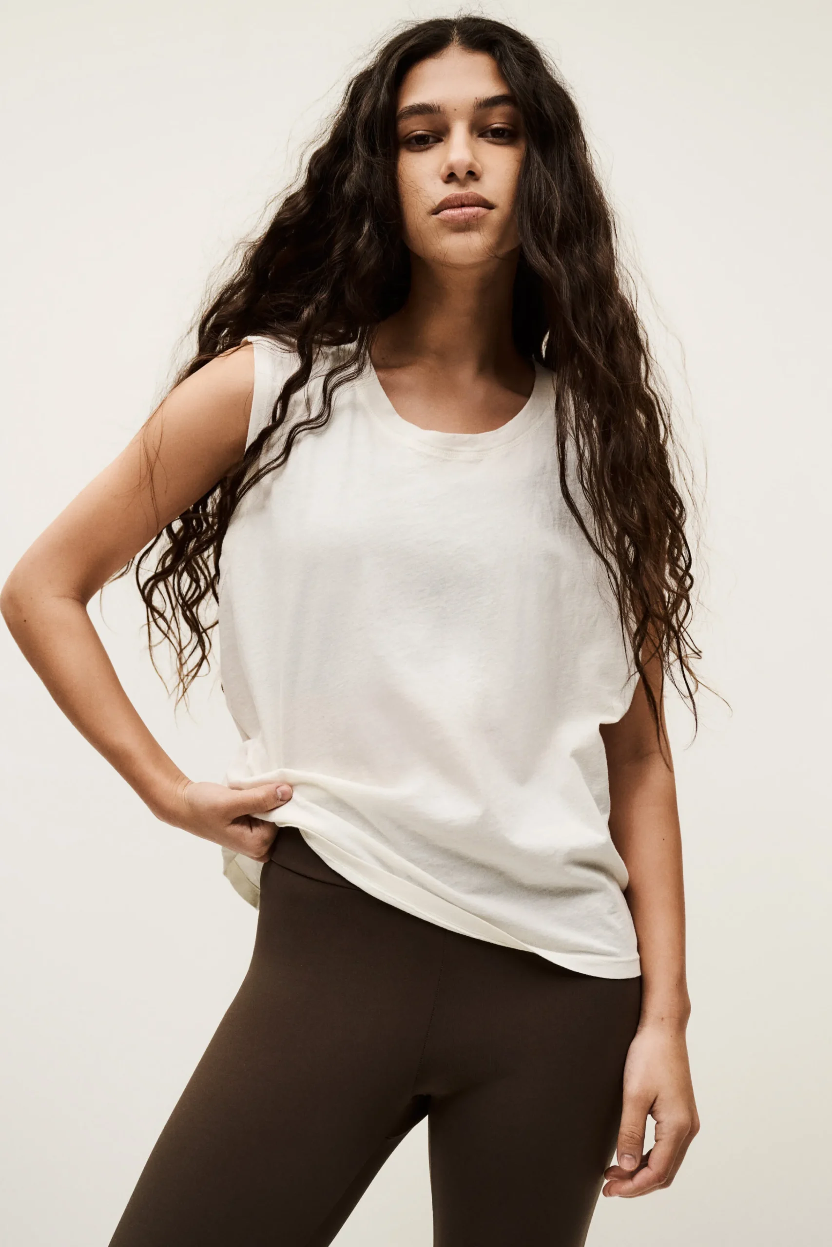 Ba&Sh SHAVA t-shirt sans manche ECRU Online