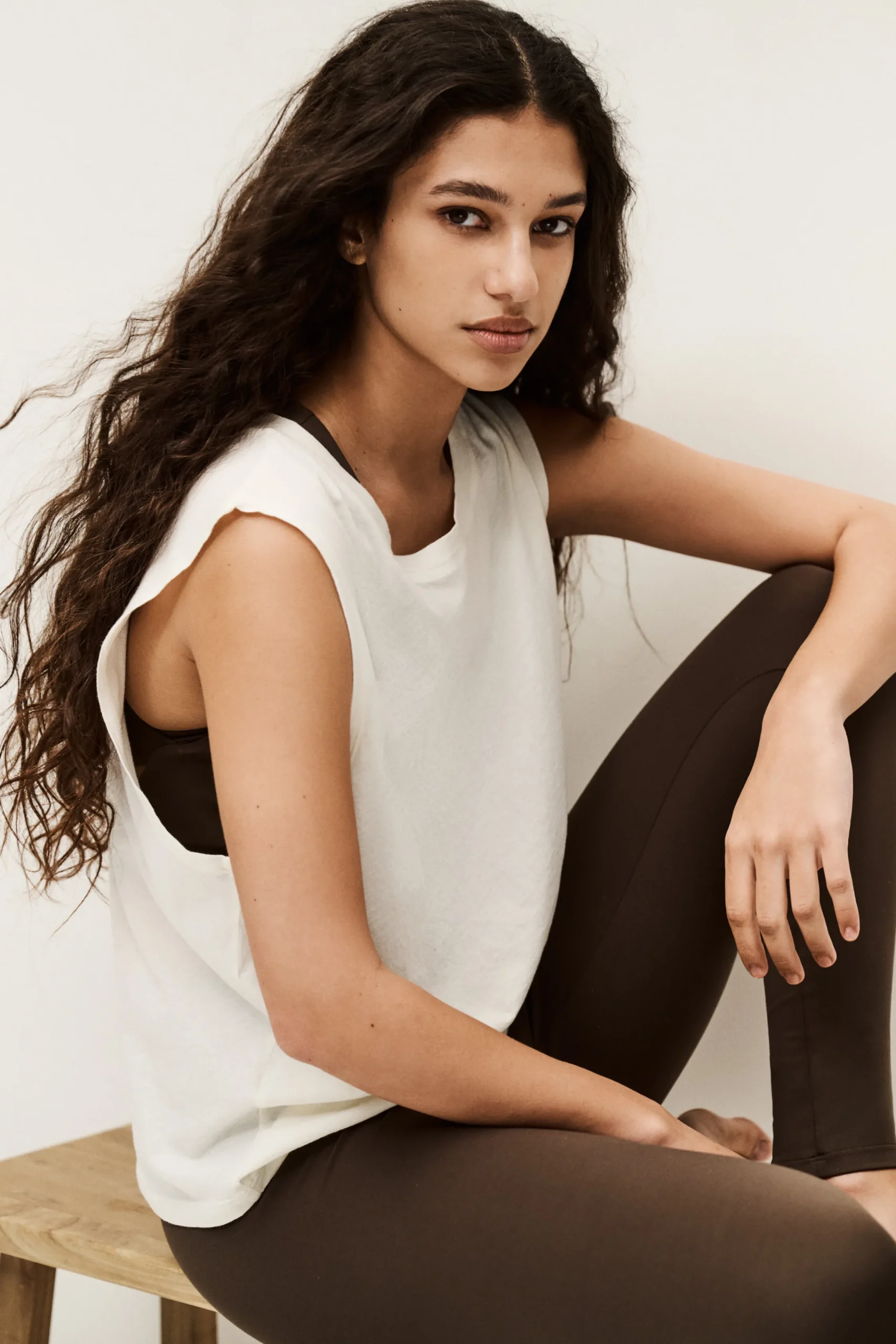 Ba&Sh SHAVA t-shirt sans manche ECRU Online