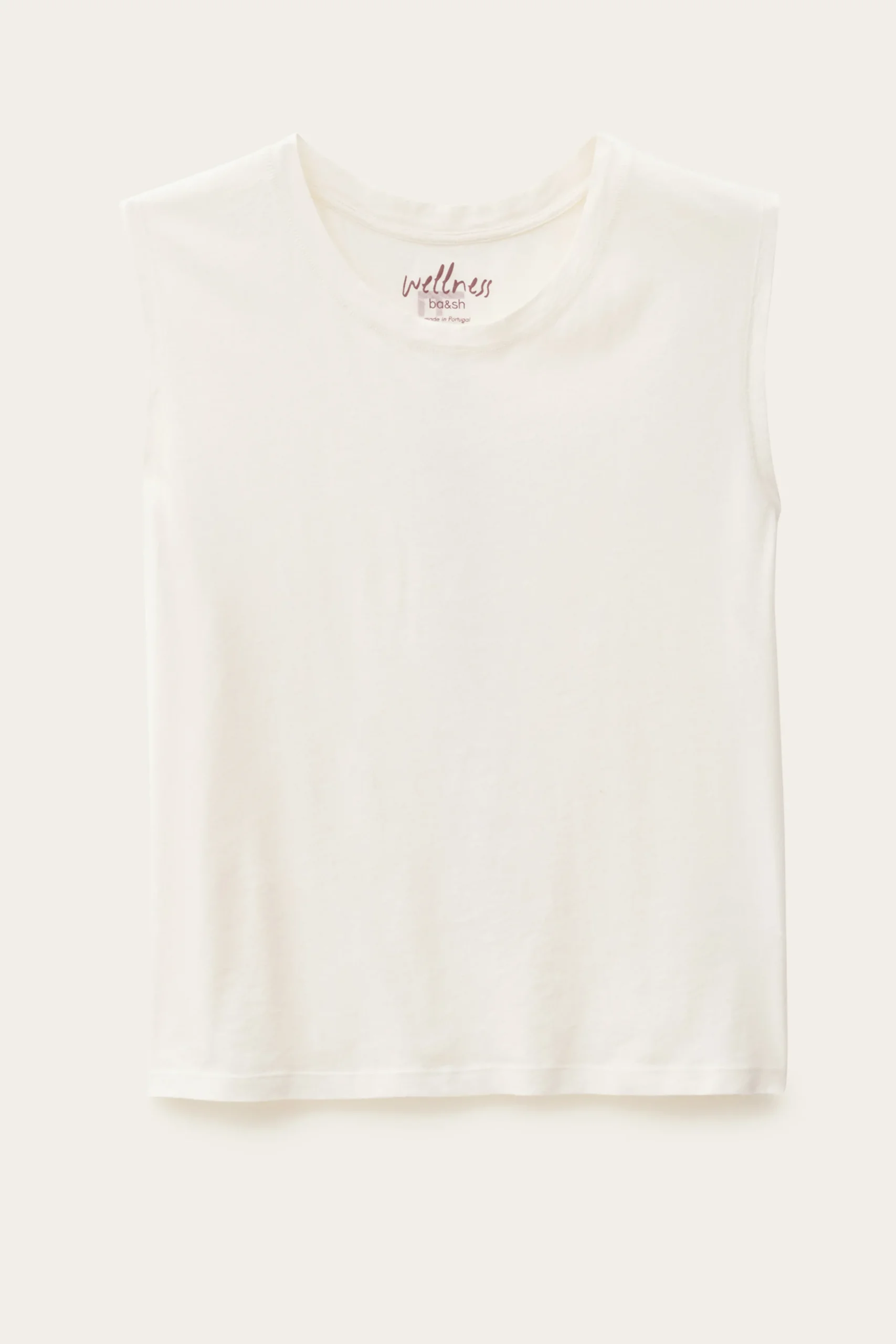 Ba&Sh SHAVA t-shirt sans manche ECRU Online