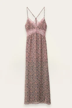 Ba&Sh TAMA robe longue BLEU Hot