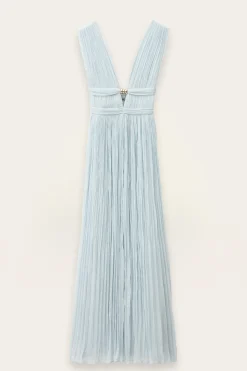 Ba&Sh TANIA robe longue BLEU New