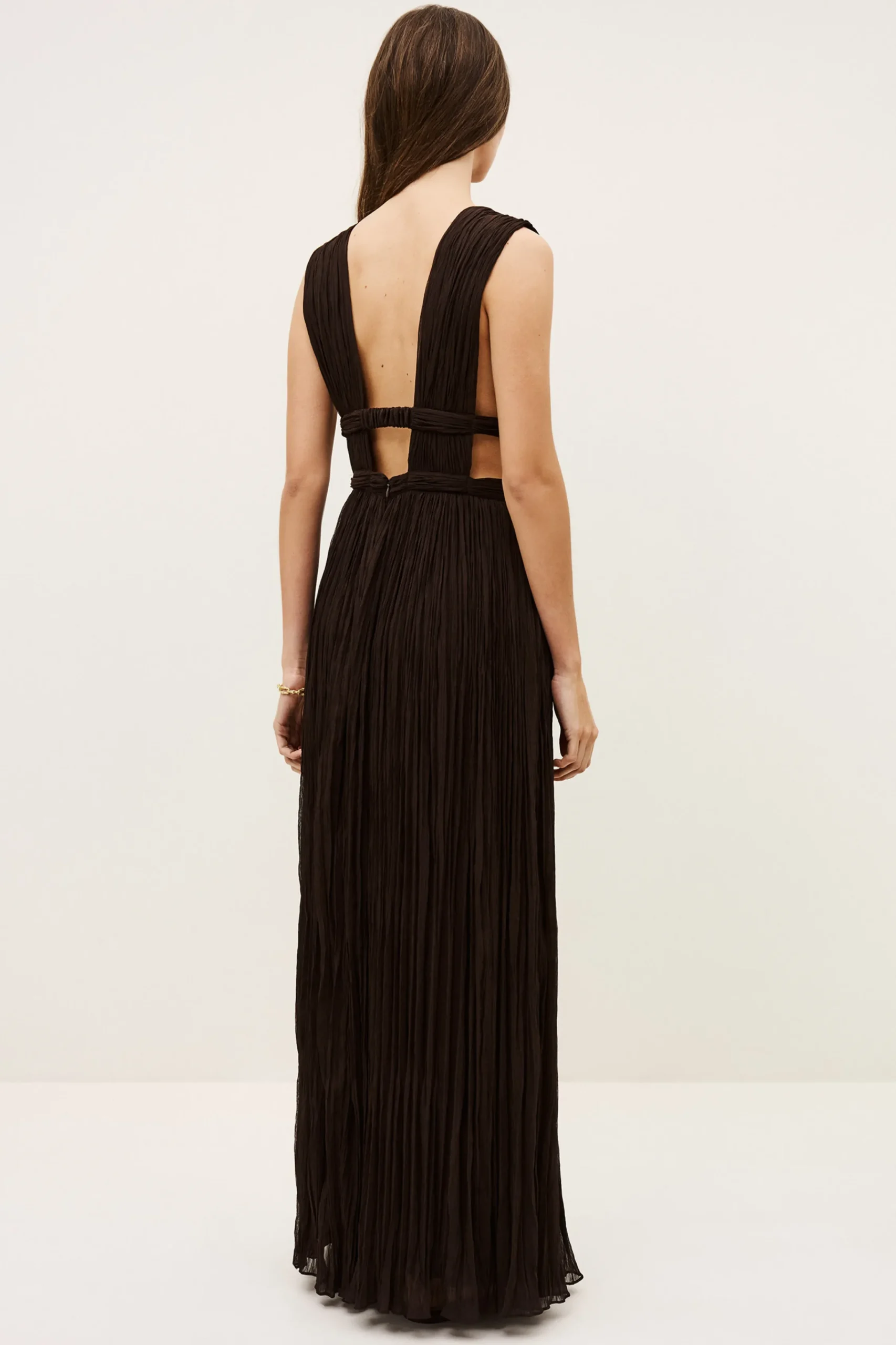 Ba&Sh TANIA robe longue MARRON Online