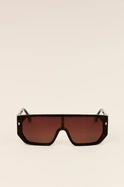 Ba&Sh TESSA Lunettes Masque MARRON Best