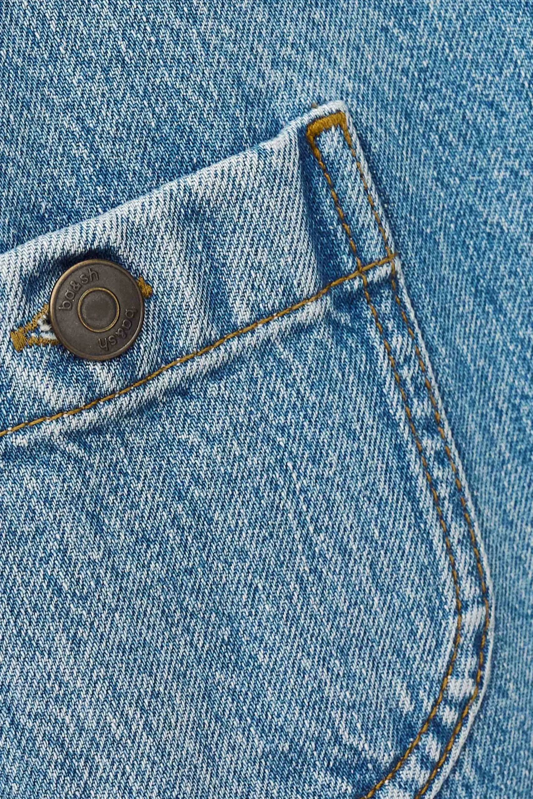 Ba&Sh TINY veste manches trois-quarts BLEU Best