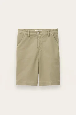 Ba&Sh TODD bermuda large coton VERT Clearance