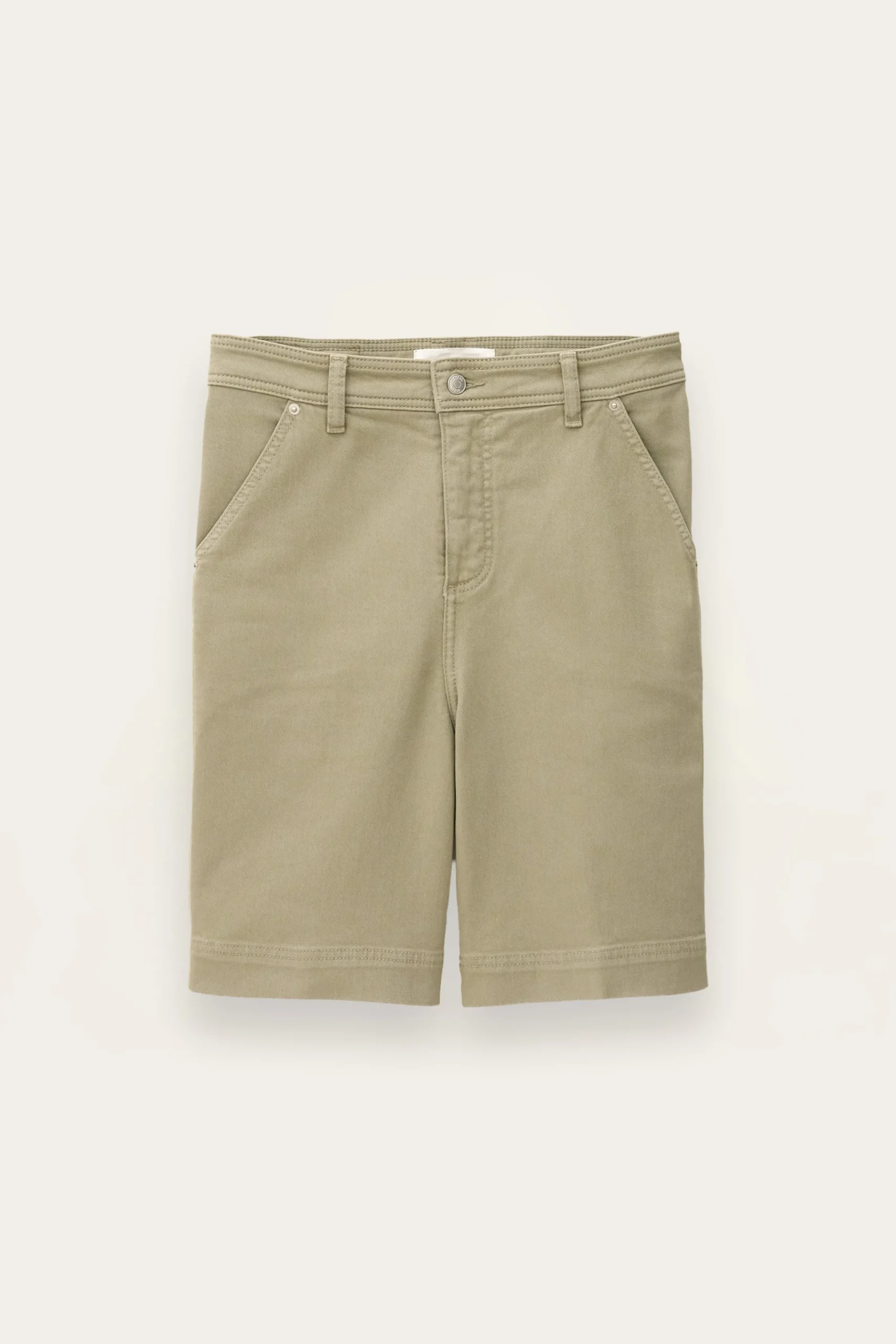 Ba&Sh TODD bermuda large coton VERT Clearance