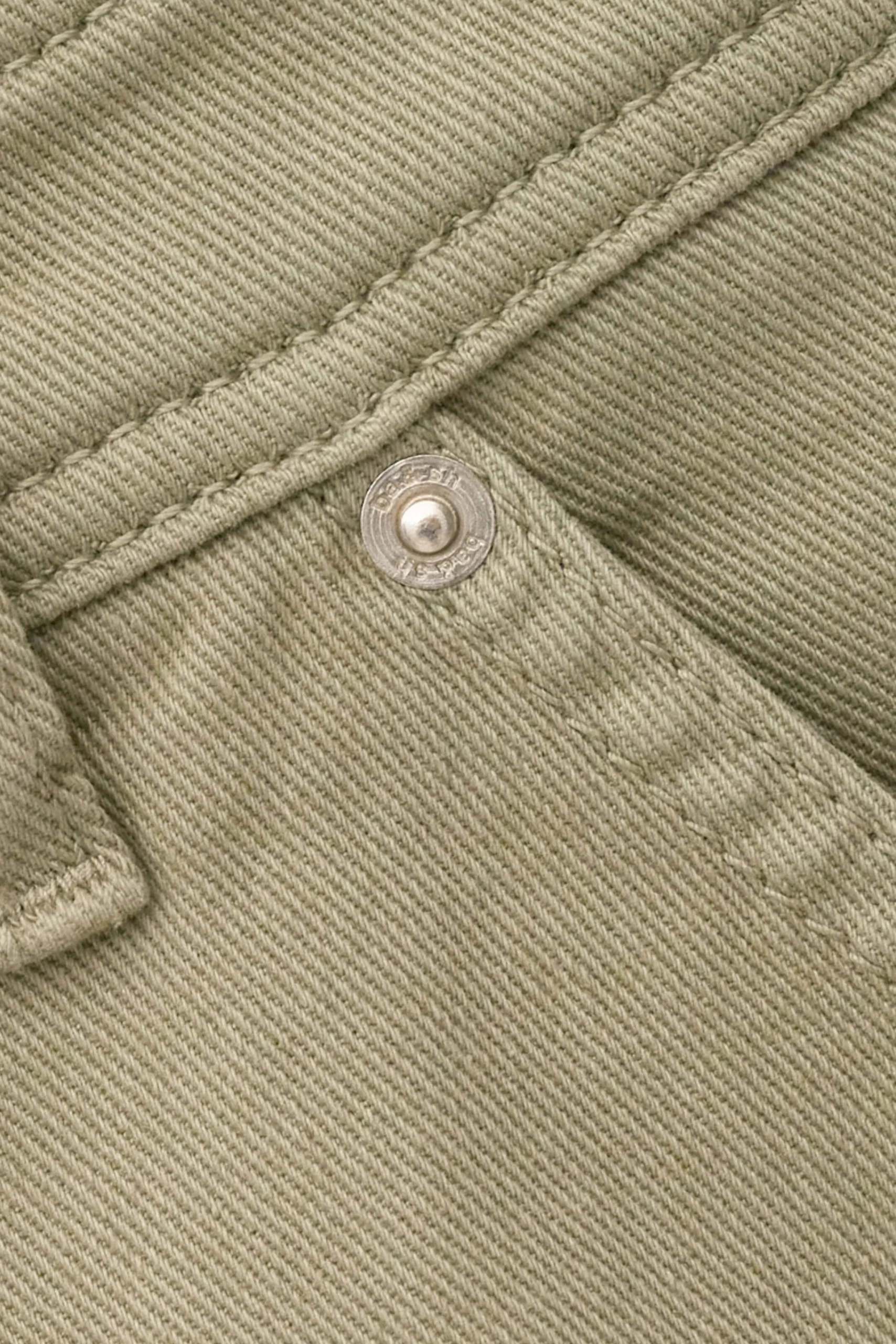 Ba&Sh TODD bermuda large coton VERT Clearance
