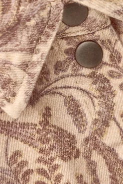 Ba&Sh TULLIA veste courte imprimée ECRU Best
