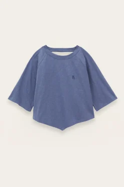 Ba&Sh VANY t-shirt coton BLEU Discount