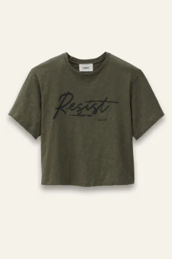 Ba&Sh VERO tee-shirt solidaire VERT Discount