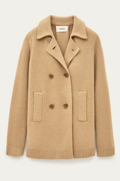 Ba&Sh VESTA gilet droit intemporel MARRON Sale