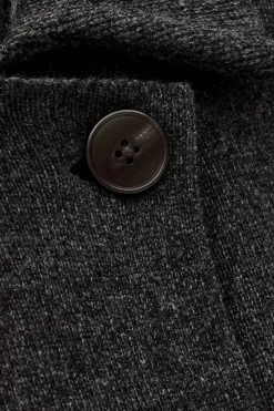 Ba&Sh VESTA gilet manteau maille GRIS