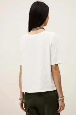 Ba&Sh VINA tee-shirt ample loose BLANC