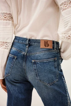 Ba&Sh VIVY jean flare BLEU Discount
