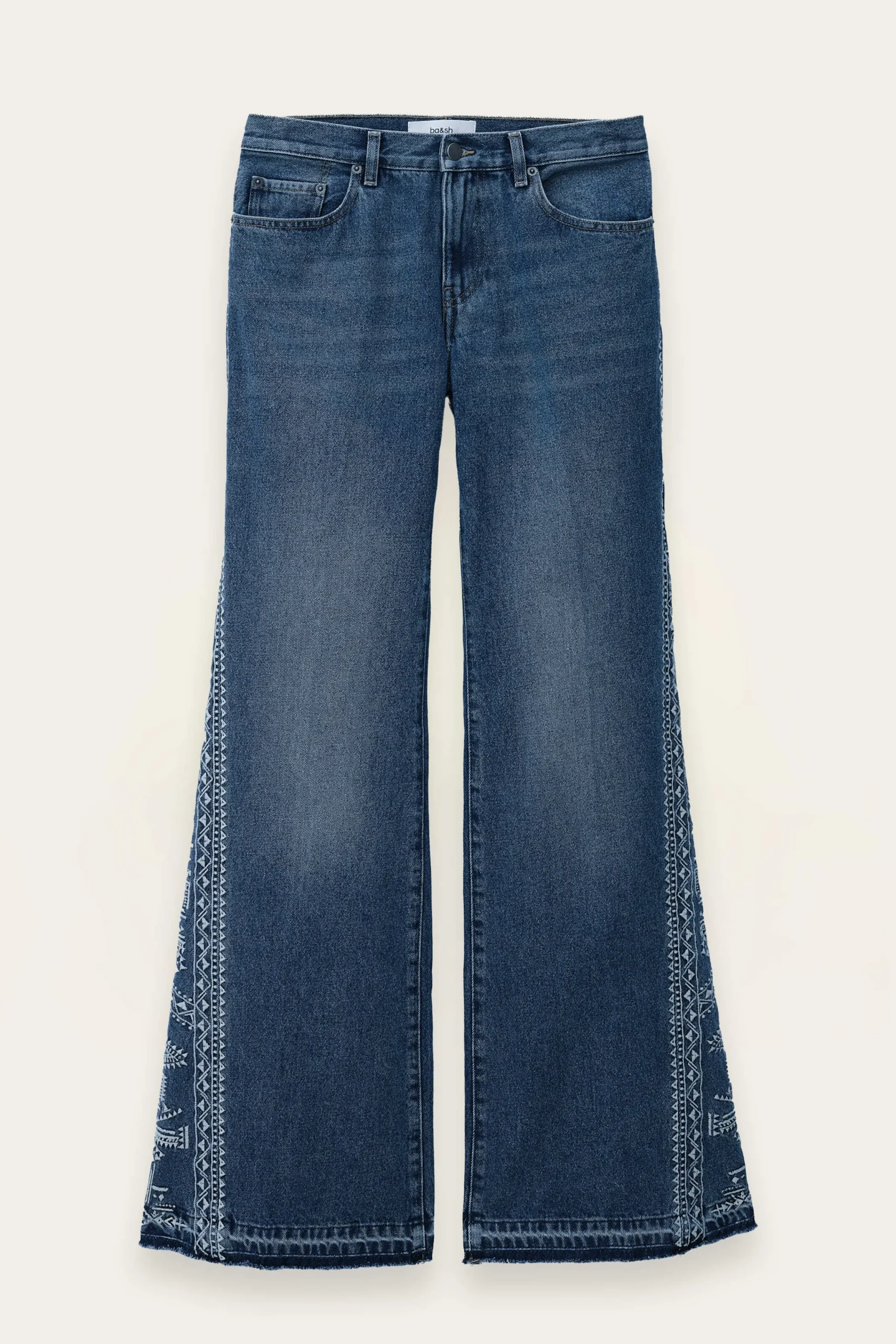 Ba&Sh VIVY jean flare BLEU Discount