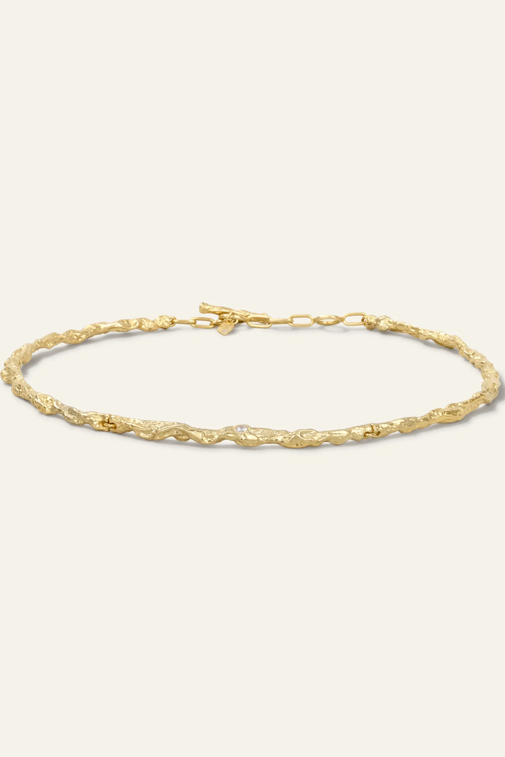 Ba&Sh WENDY collier chaine zircon DORE Hot