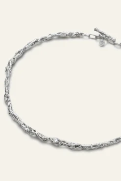 Ba&Sh WENDY collier chaine zircon GRIS New