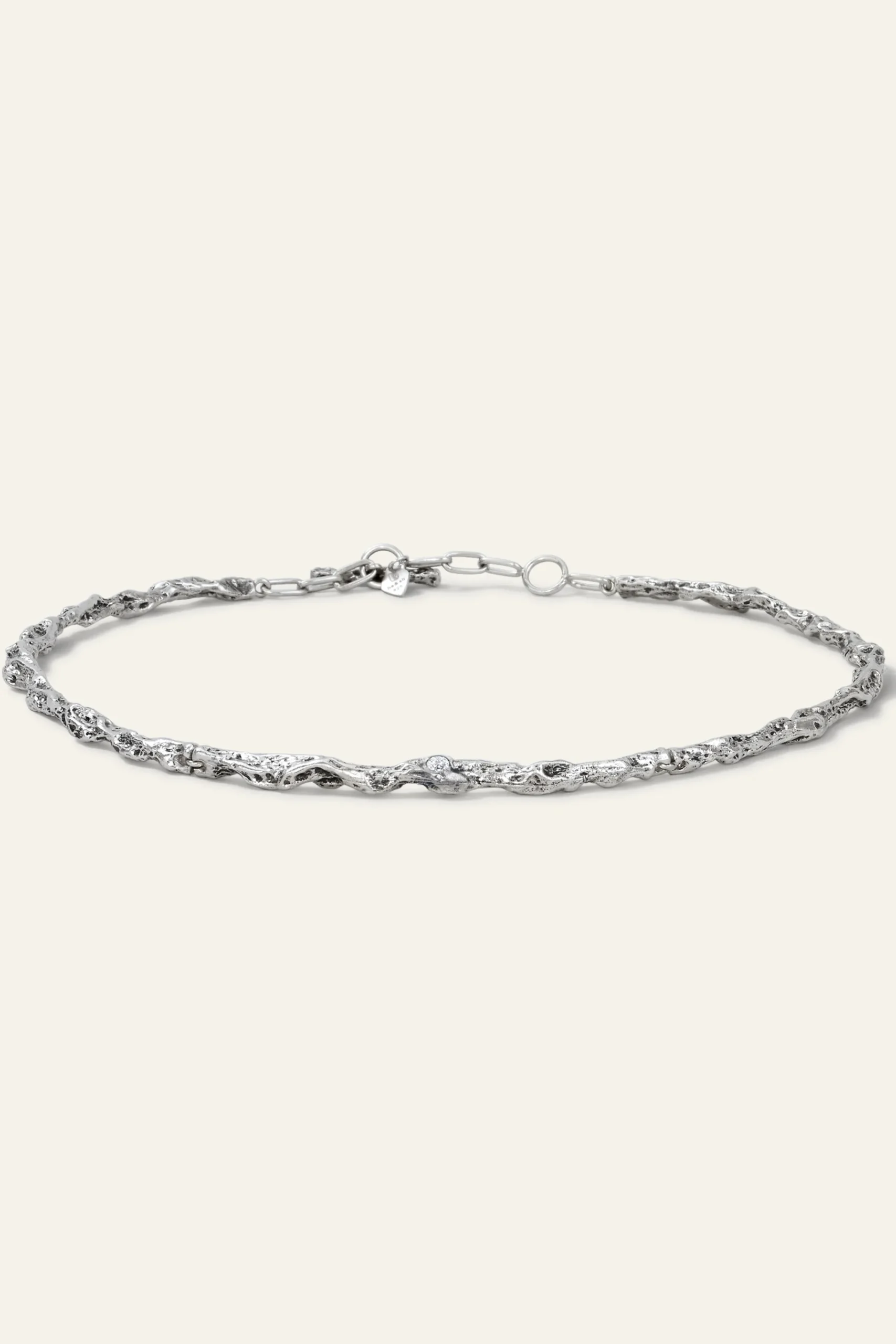 Ba&Sh WENDY collier chaine zircon GRIS New