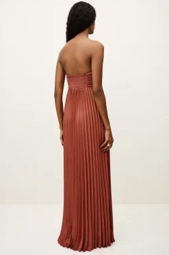 Ba&Sh WILLOW robe longue ROSE Sale