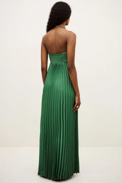 Ba&Sh WILLOW robe longue VERT Clearance