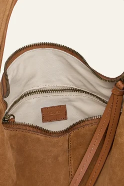 Ba&Sh YOUYOU sac hobo daim MARRON Best