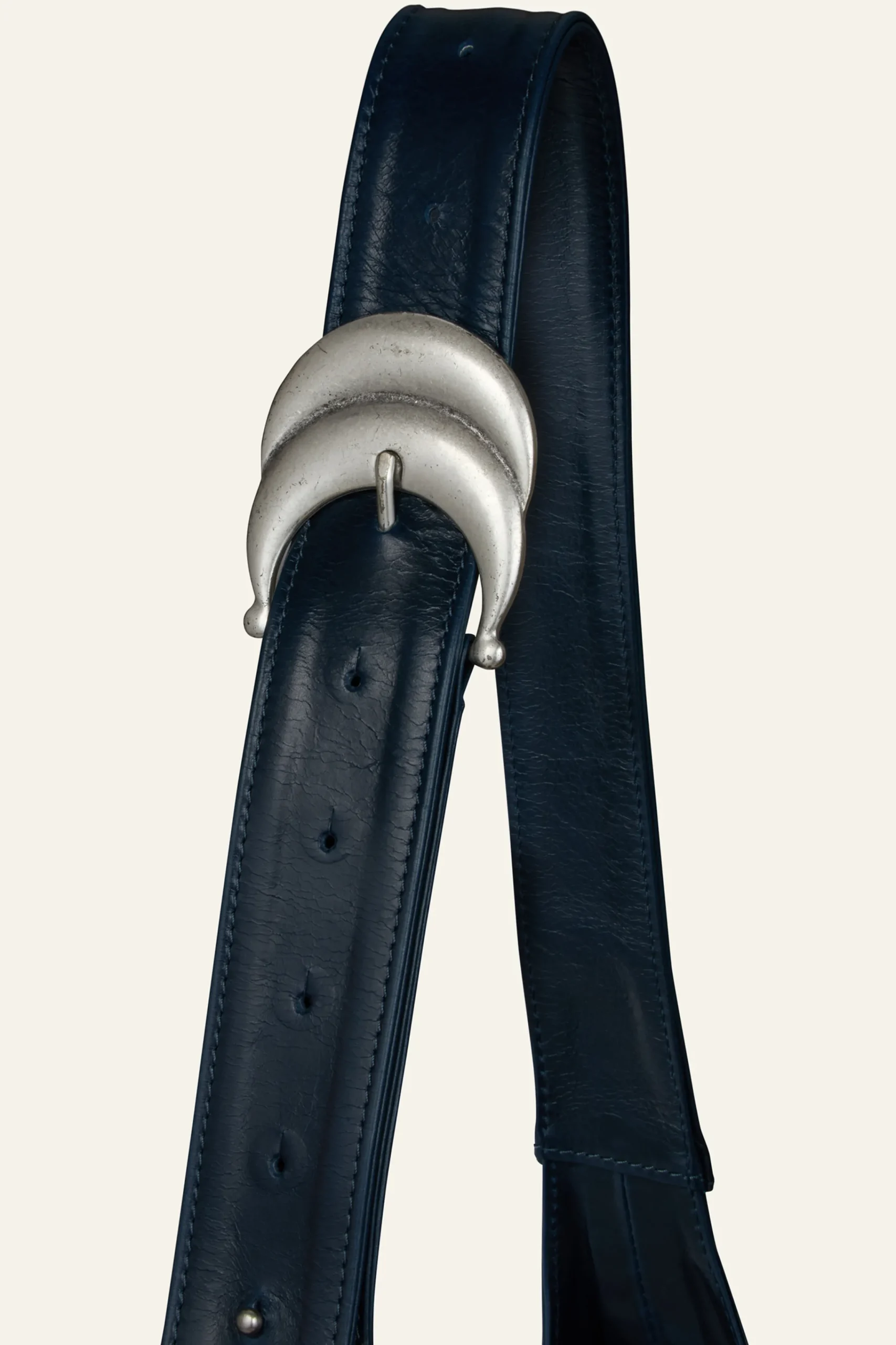 Ba&Sh YOUYOU sac seau cuir BLEU