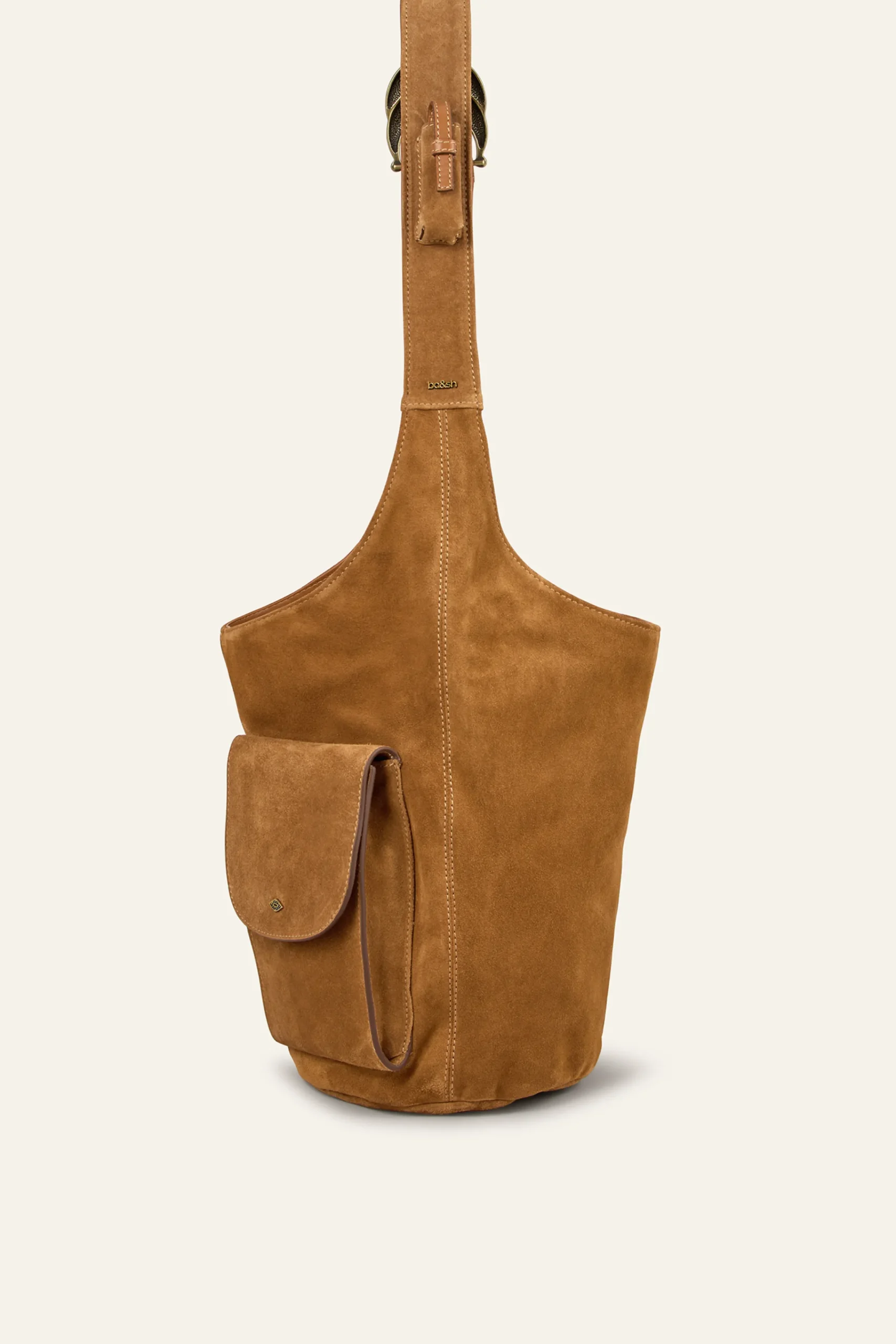 Ba&Sh YOUYOU sac seau multipocket MARRON Best