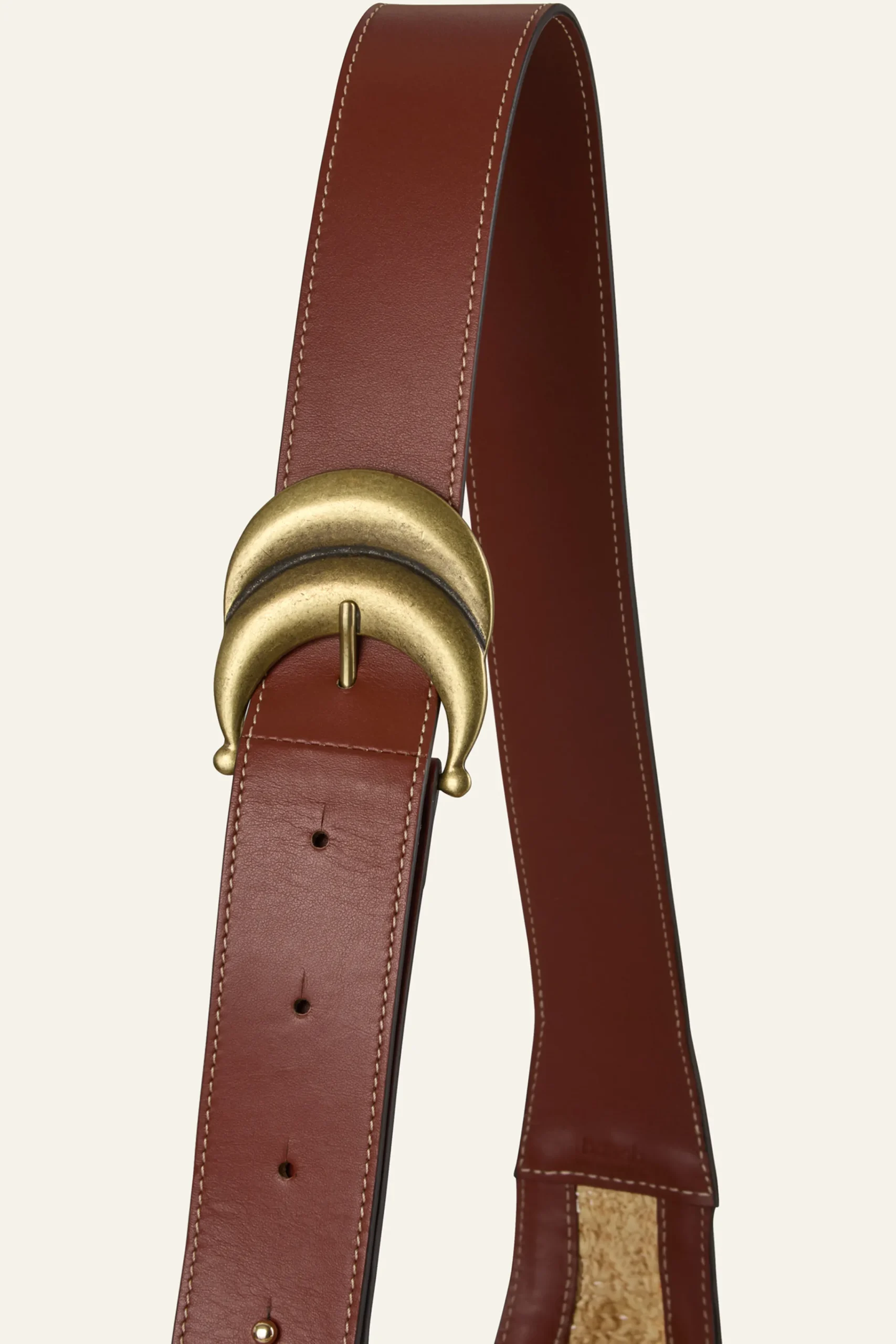 Ba&Sh YOUYOU sac seau tressé MARRON Hot