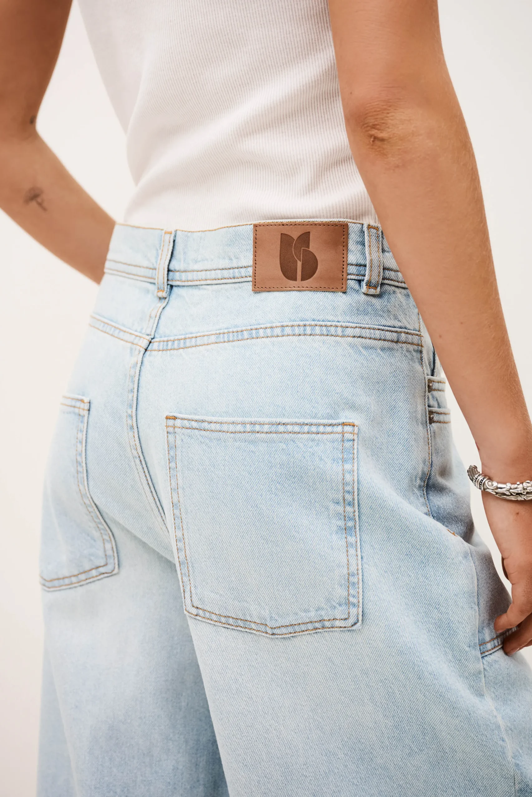 Ba&Sh ZOEL jean droit BLEU New