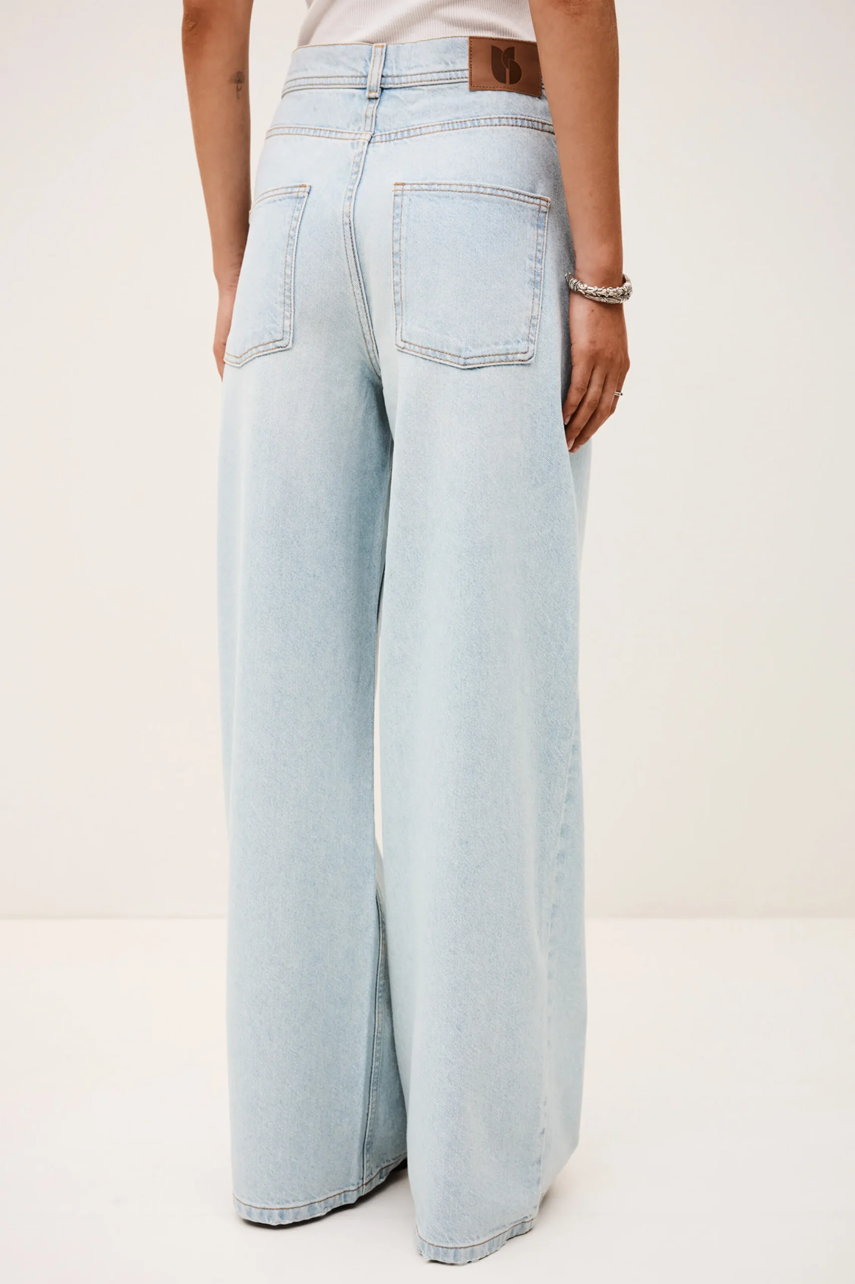 Ba&Sh ZOEL jean droit BLEU New